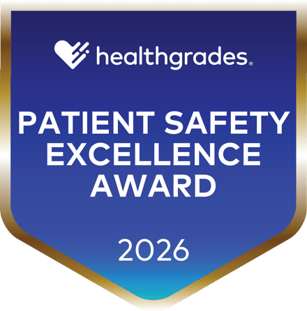 Healthgrades Patient Safety Excellence Award™